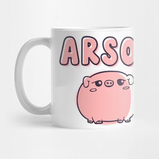 arson piggy Mug